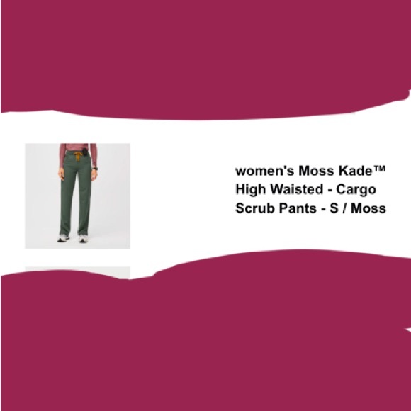 Figs kade moss scrub pants (women) - Picture 4 of 4